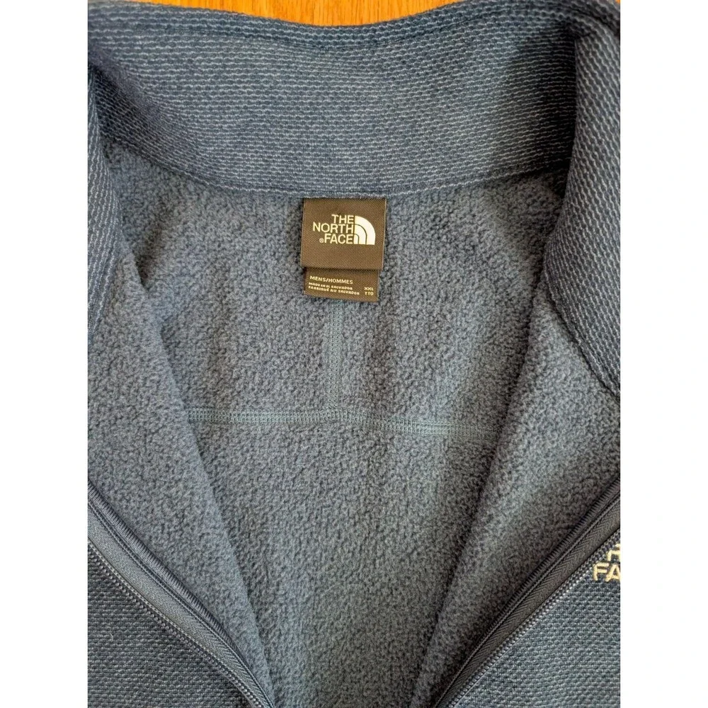 The North Face Jacket Mens XXL Textured Cap Rock Quarter Zip Fleece Pullover